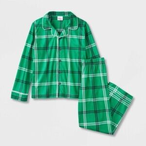 Wondershop by Target Kids Green PJs NWT | S